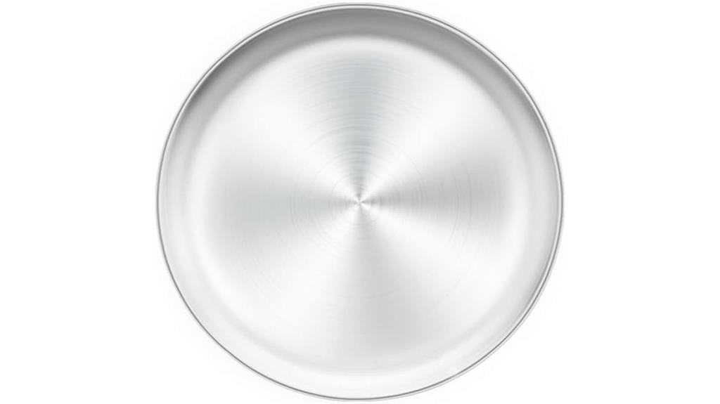 12 inch stainless steel pizza pan