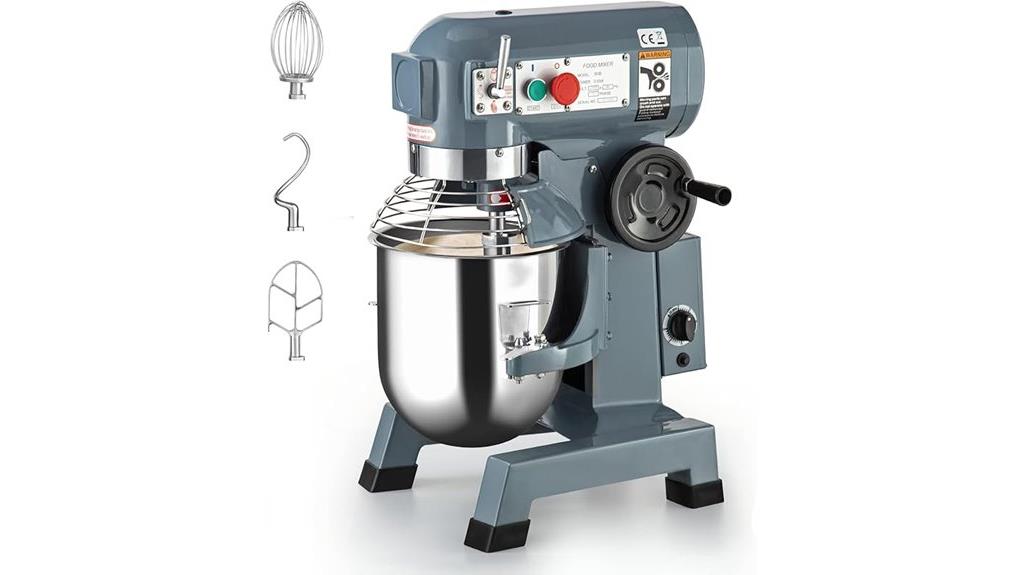 15 quart 600w mixer