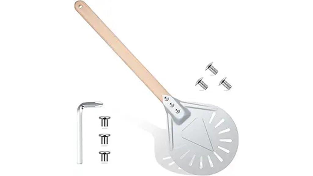 16 inch aluminum pizza peel