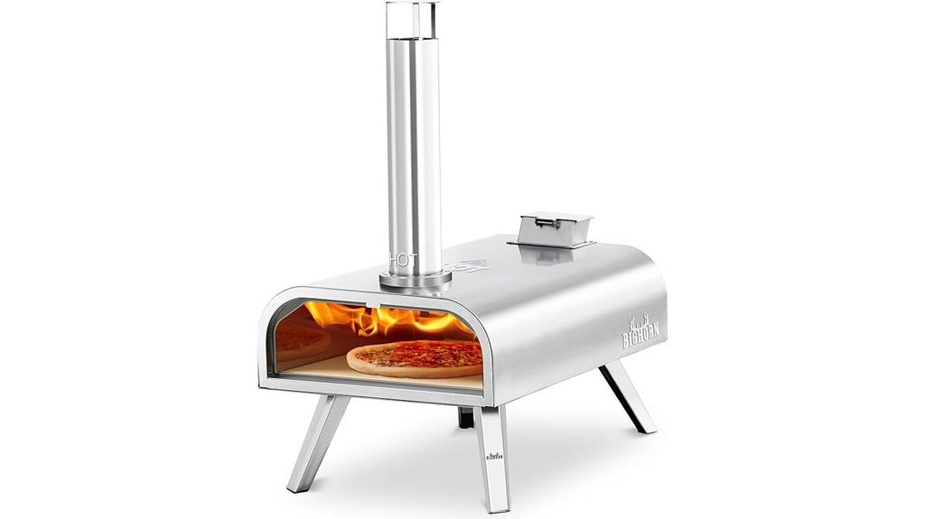 16 inch pellet pizza oven