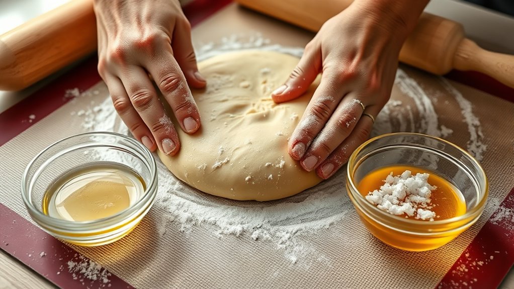 add fats to improve dough