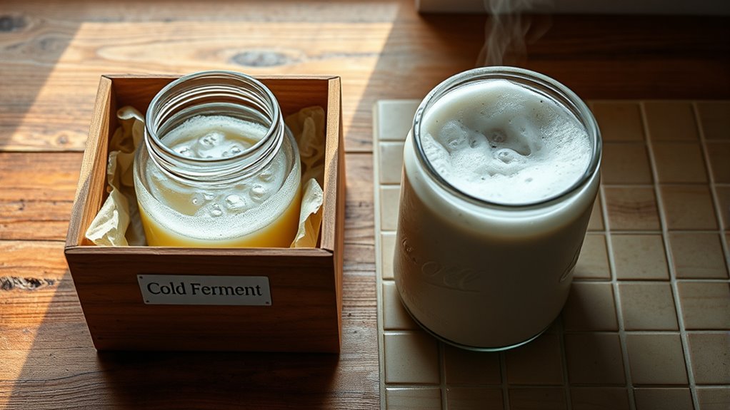 adjust fermentation temperature zones