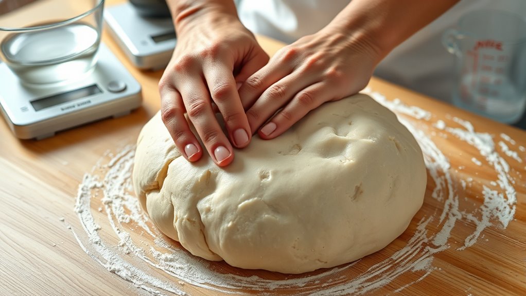 adjust hydration after overproofing