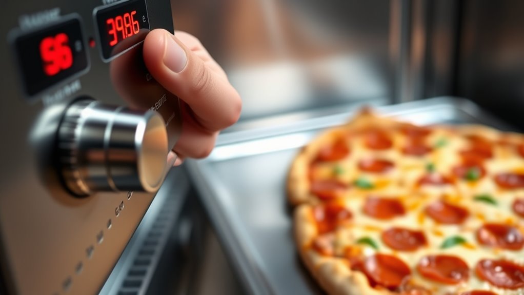 adjust oven temperature accurately