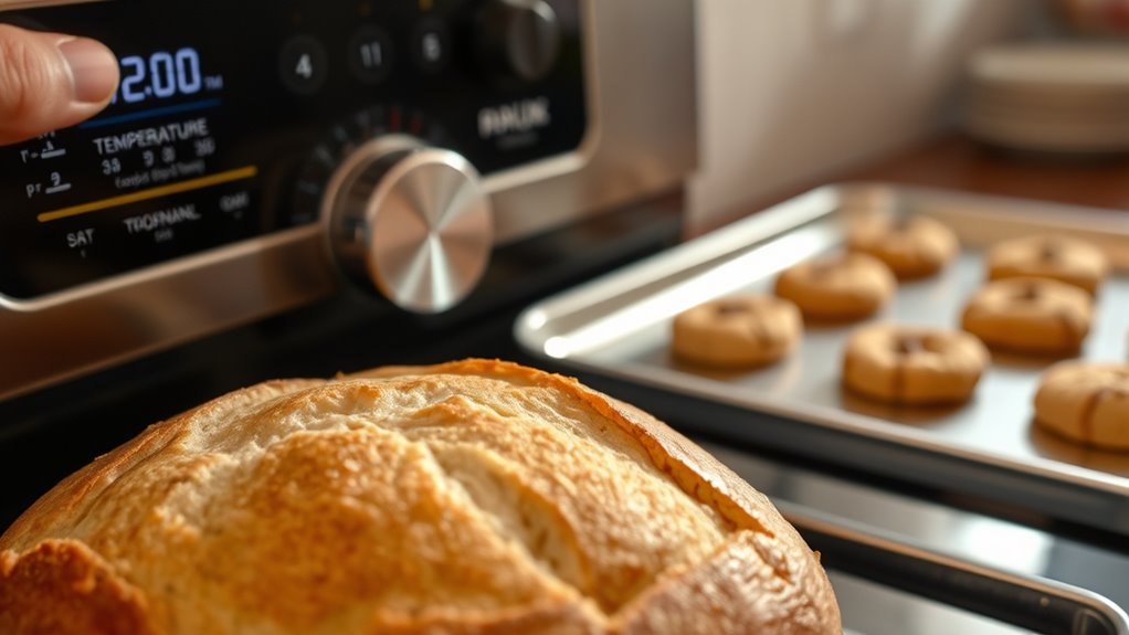 adjust oven use baking stone