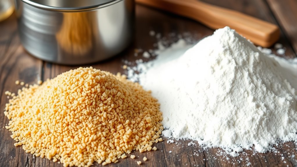 adjust water and gluten