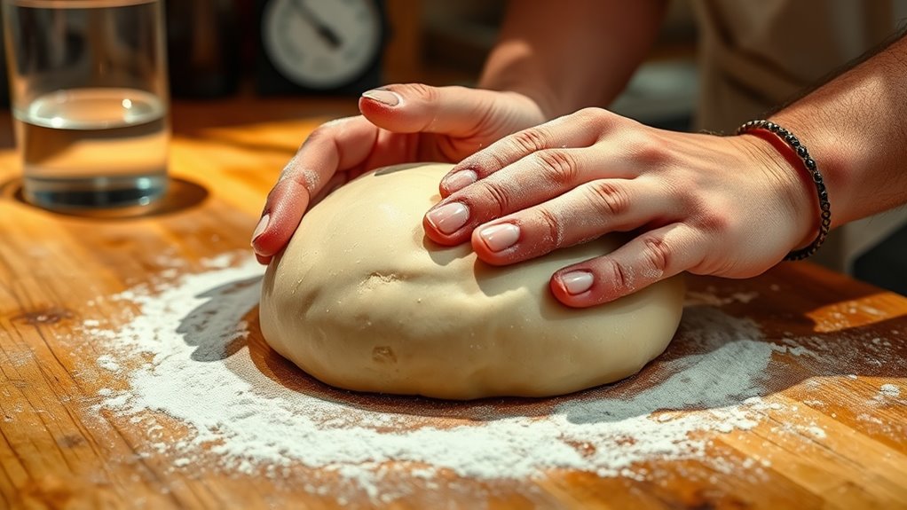 adjust water flour rest