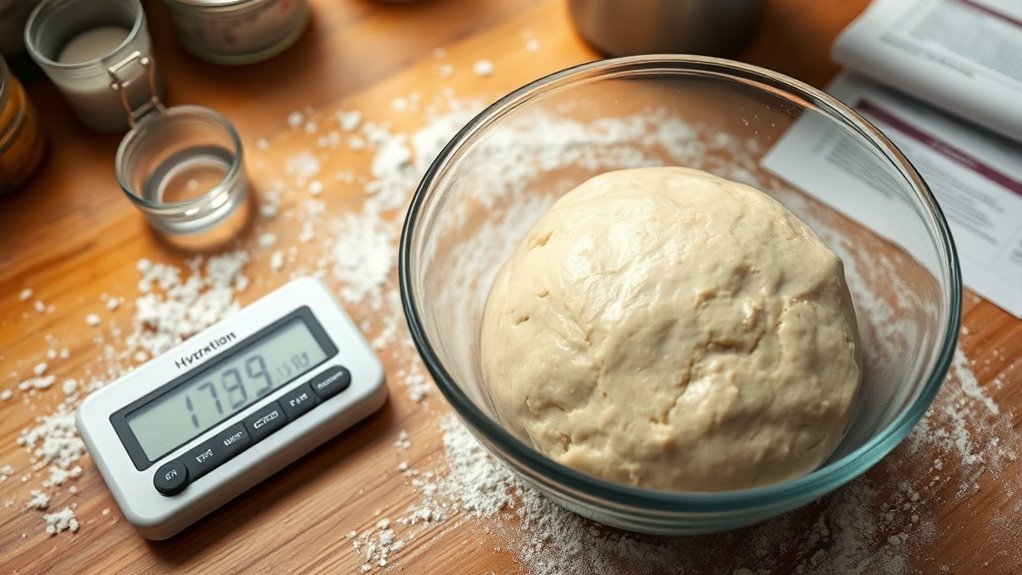 adjust water for flour