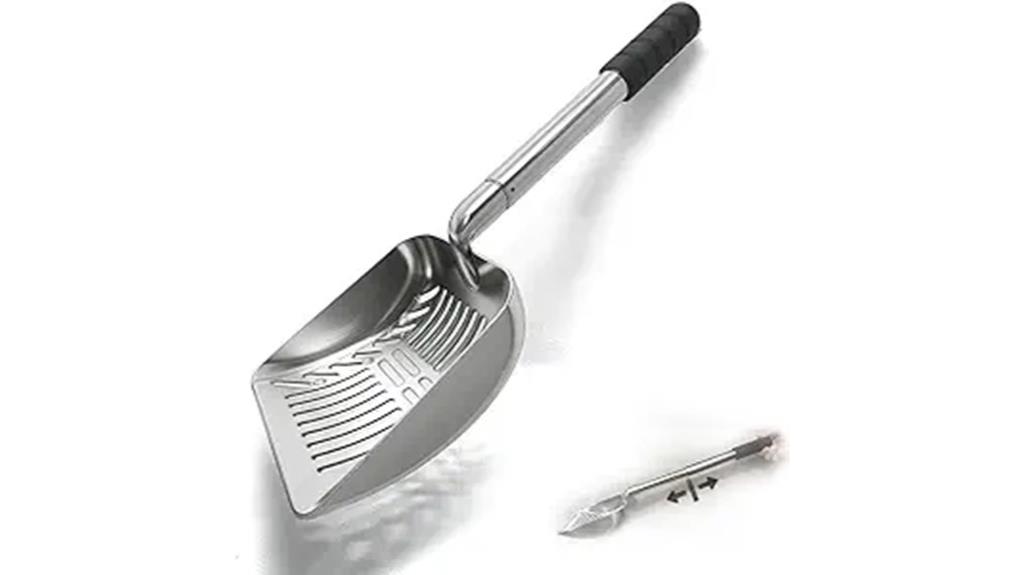 adjustable fireplace shovel