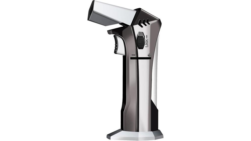 adjustable flame kitchen torch