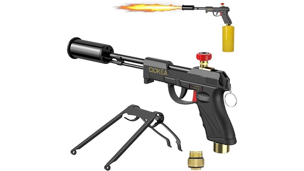 adjustable flame safety lock