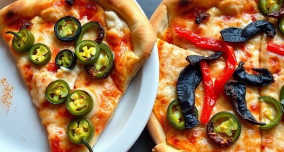 avoid flammable toppings