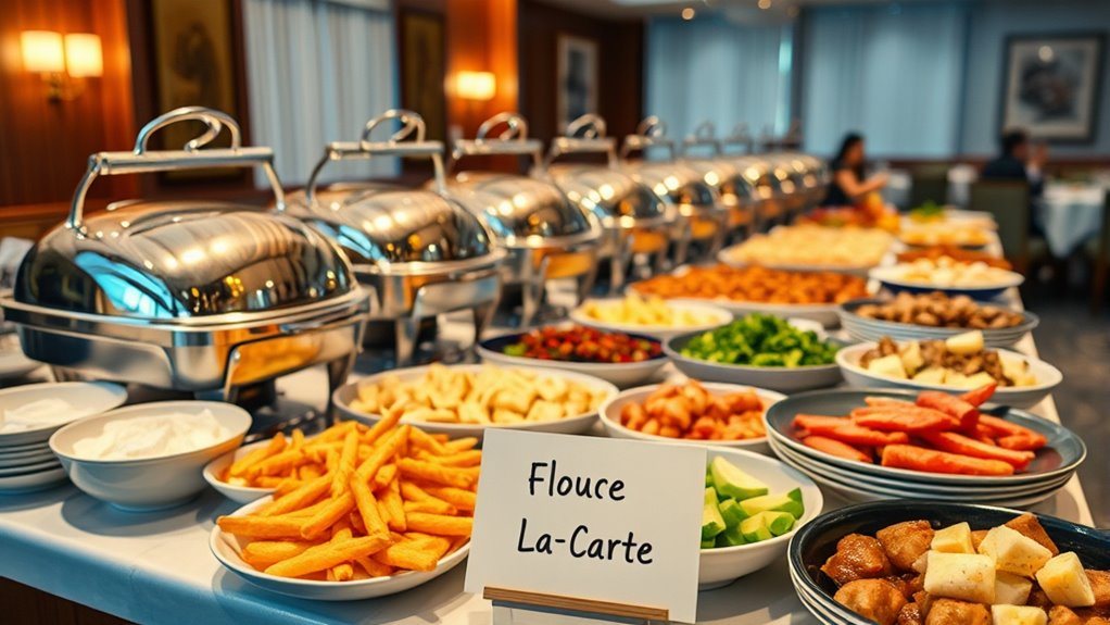 buffet terminology enhances dining experience