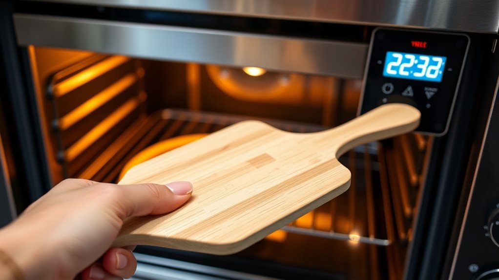 check oven readiness visually