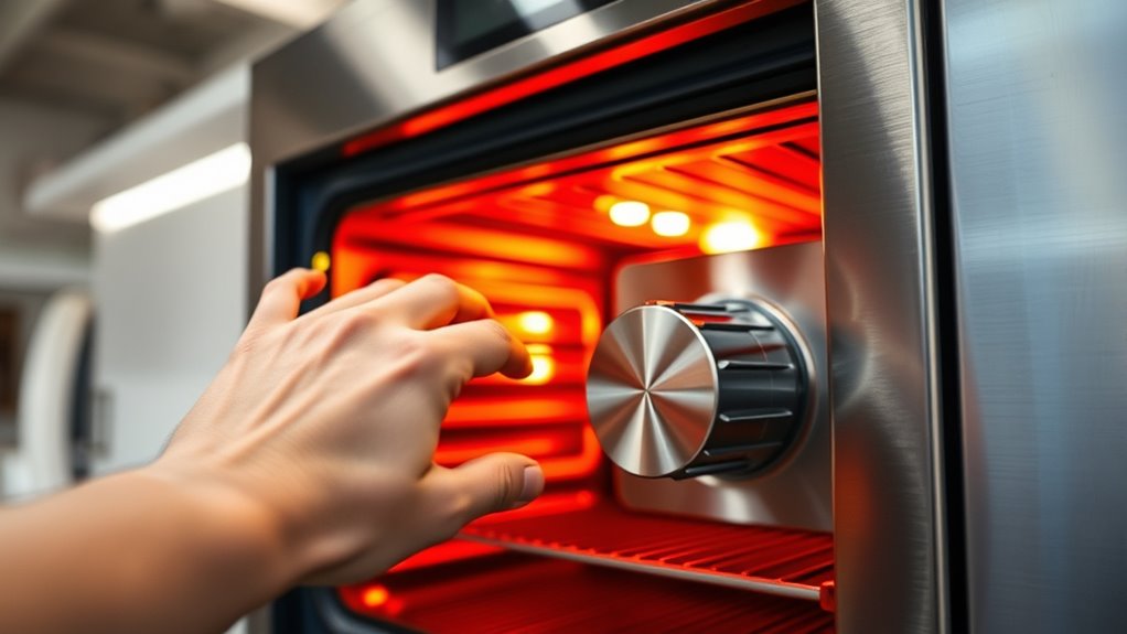 check oven settings regularly