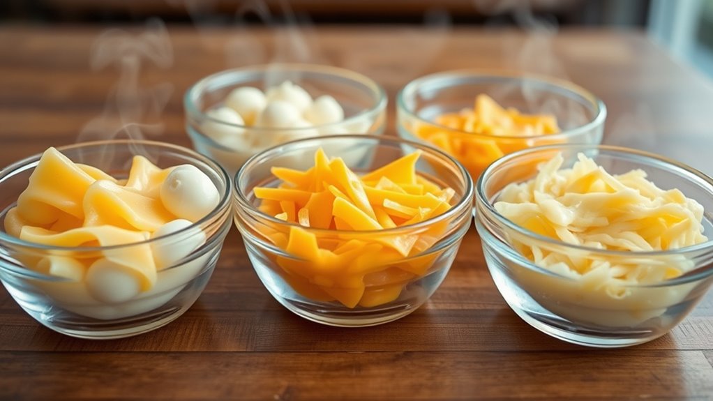 cheese blending optimizes melt