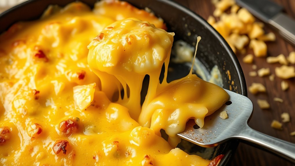 cheese composition affects melting