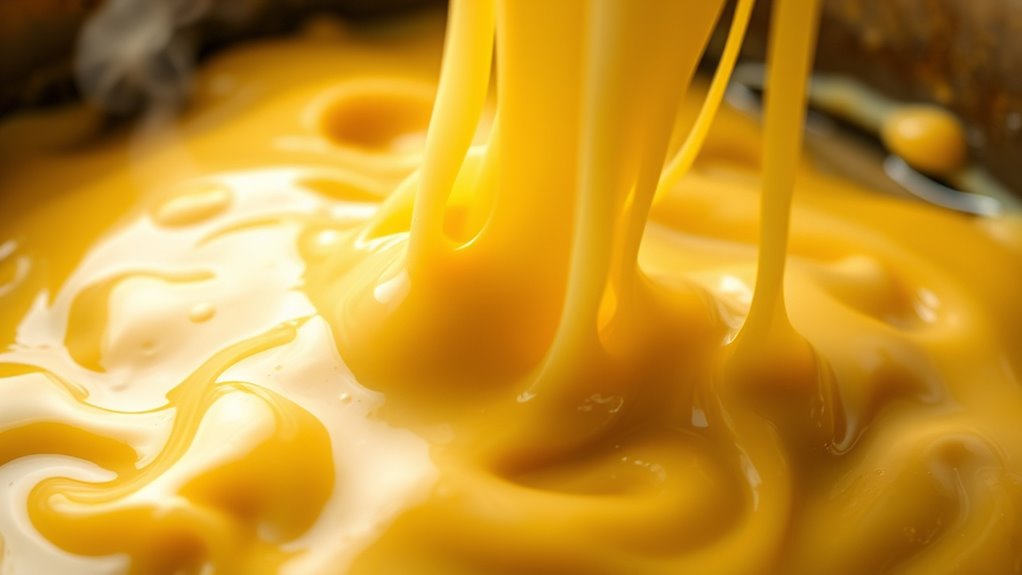 choose and melt cheese carefully