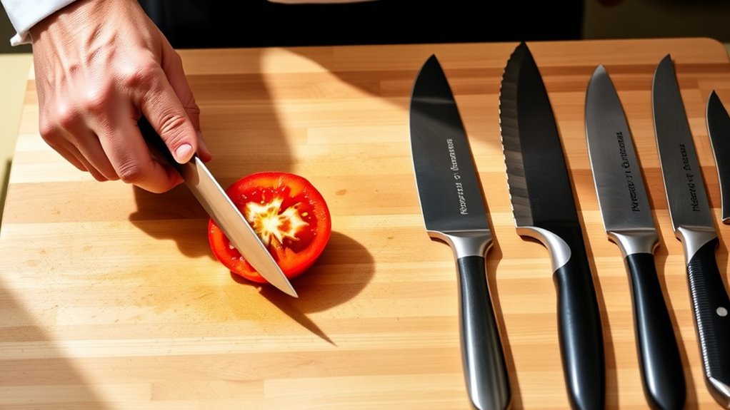 choose sharpen store knives