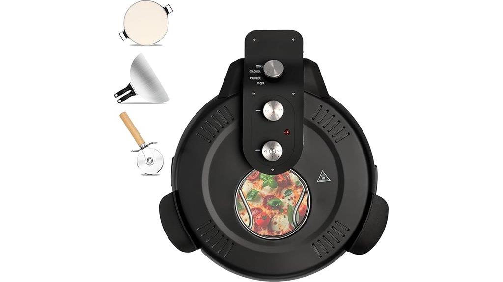 compact 16 inch pizza oven