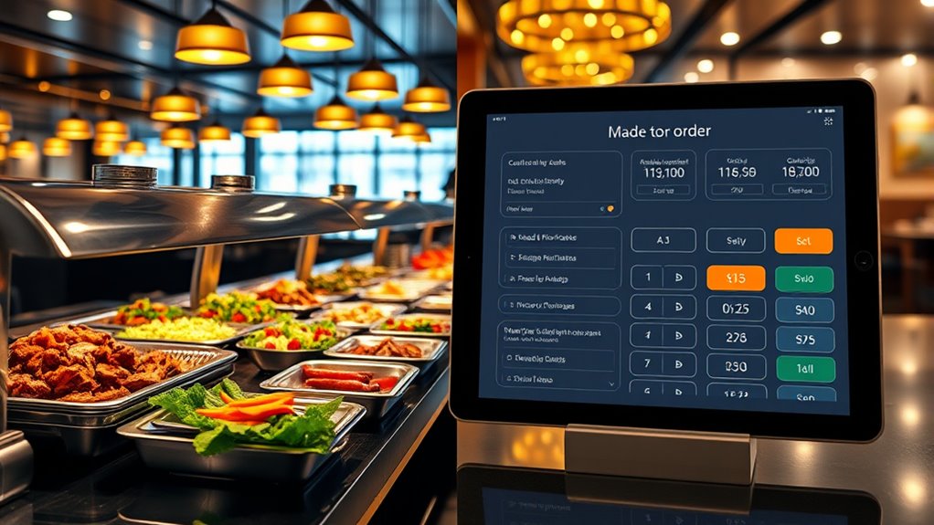 comparing buffet and made to order