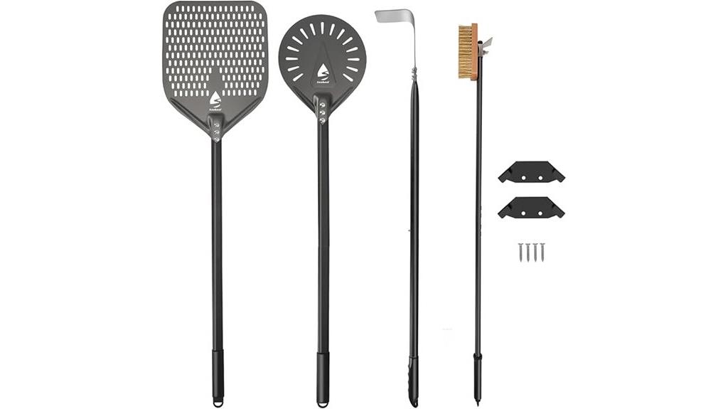 complete pizza oven accessory set