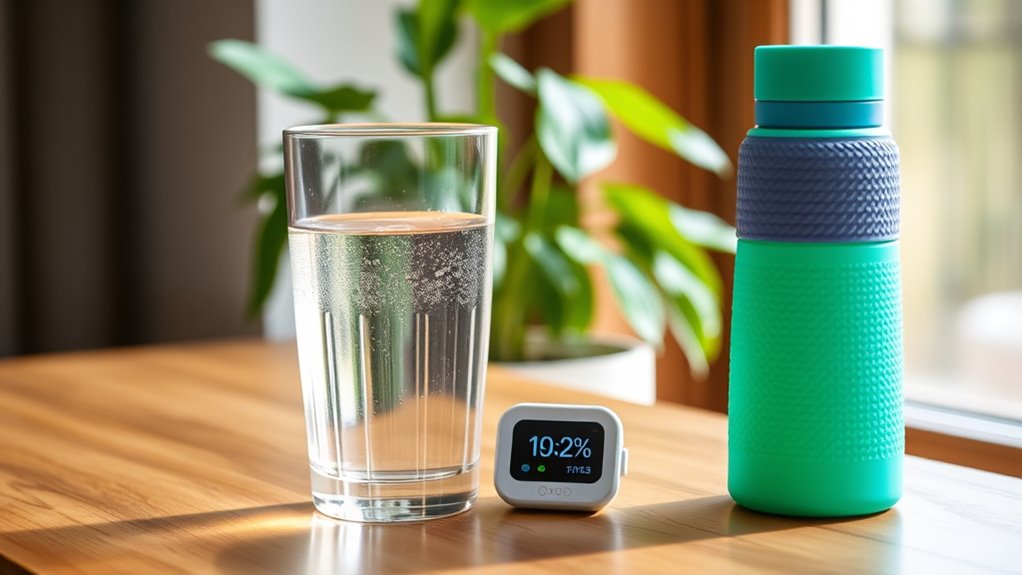 consistent hydration through routine