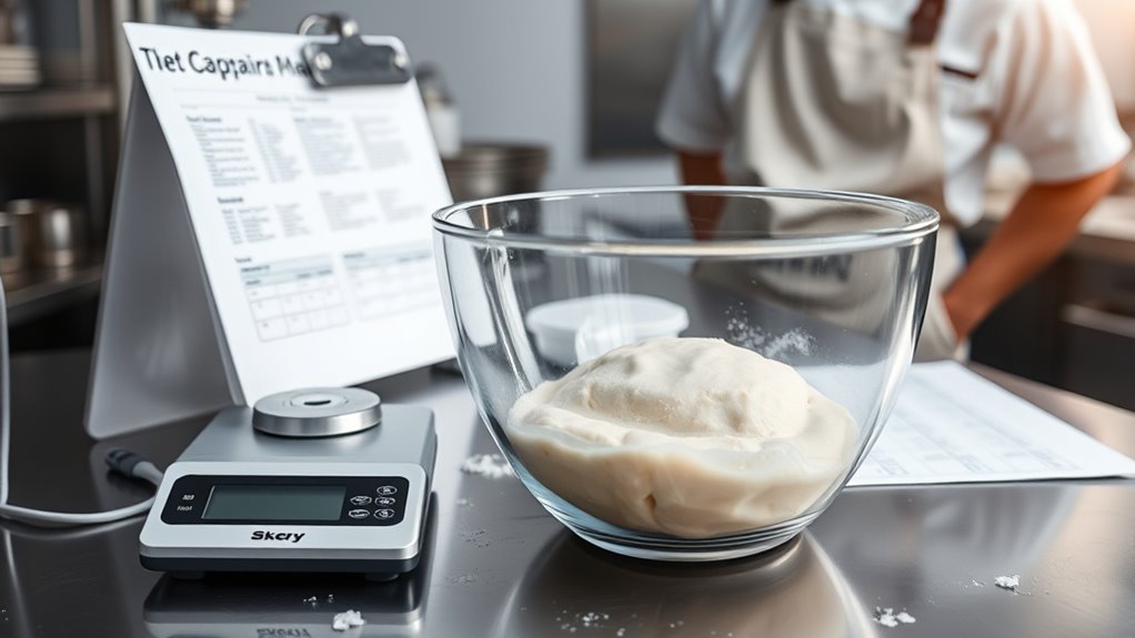 consistent precise dough mixing