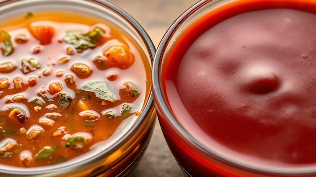 cooked sauces eliminate bacteria