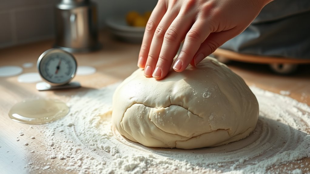 detect humidity affecting dough