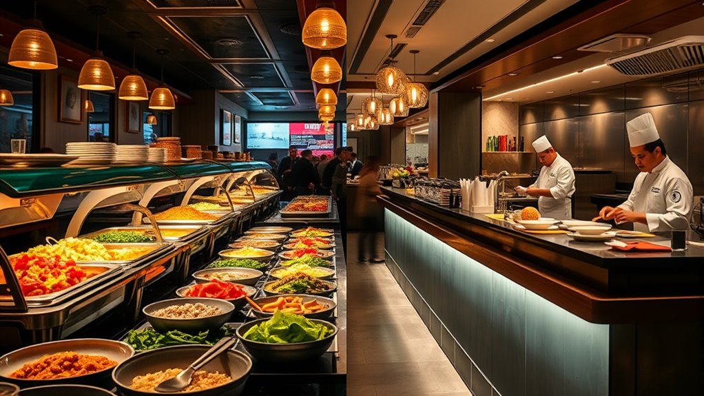 dining wait times vary significantly