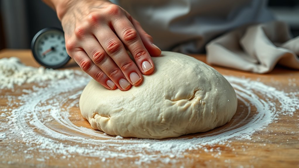 dough moisture and handling