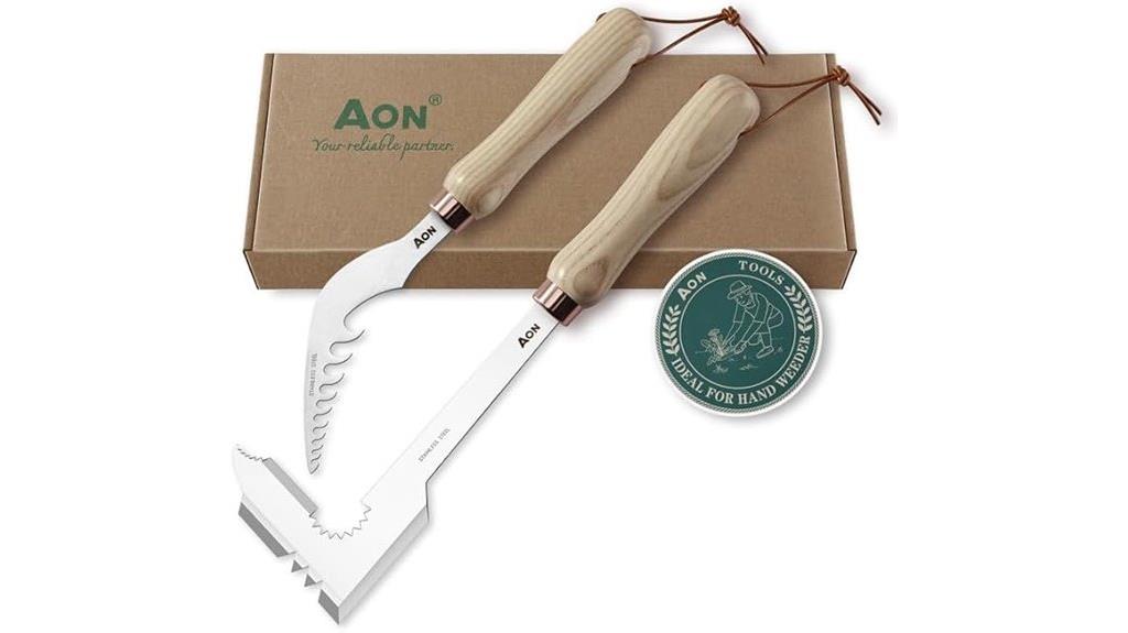 dual hand weeder set