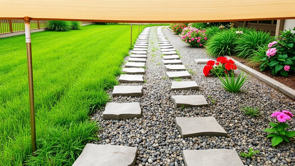 ensure proper drainage and maintenance