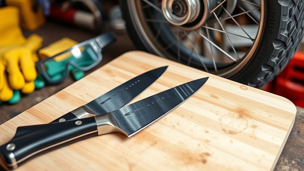essential knife and wheel safety