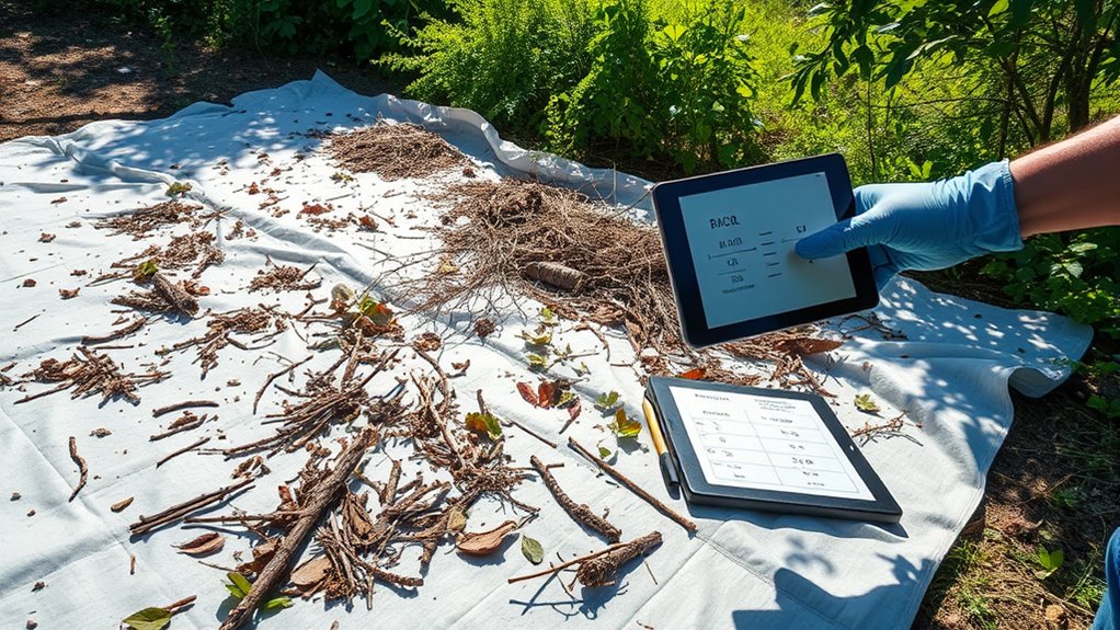 estimate debris volume accurately
