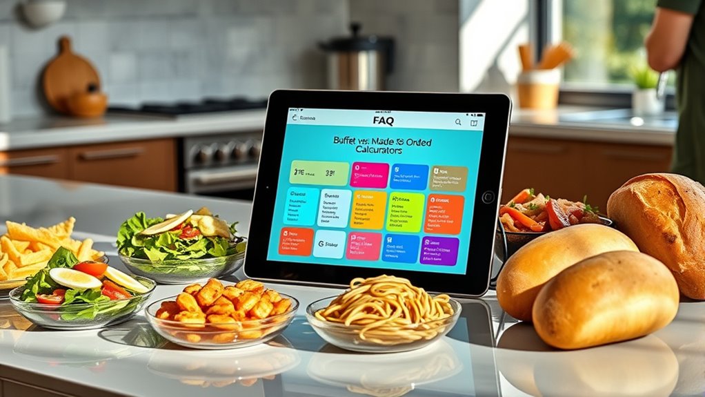 estimate food quantities accurately