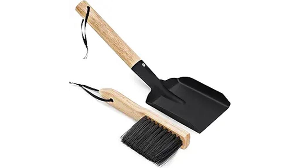 fireplace ash shovel set