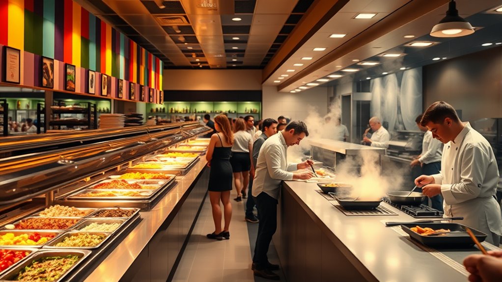food service style differences