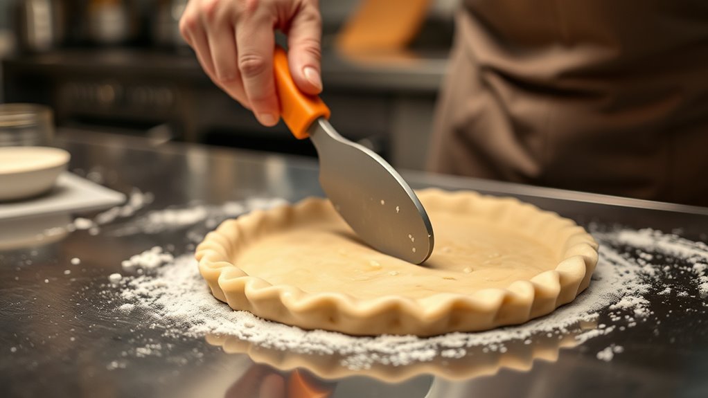 handle pie gently carefully
