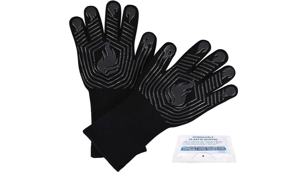 heat resistant silicone gloves
