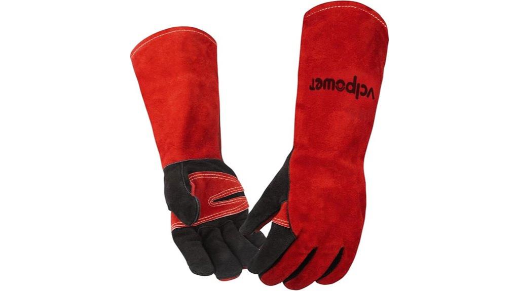 heat resistant welding gloves