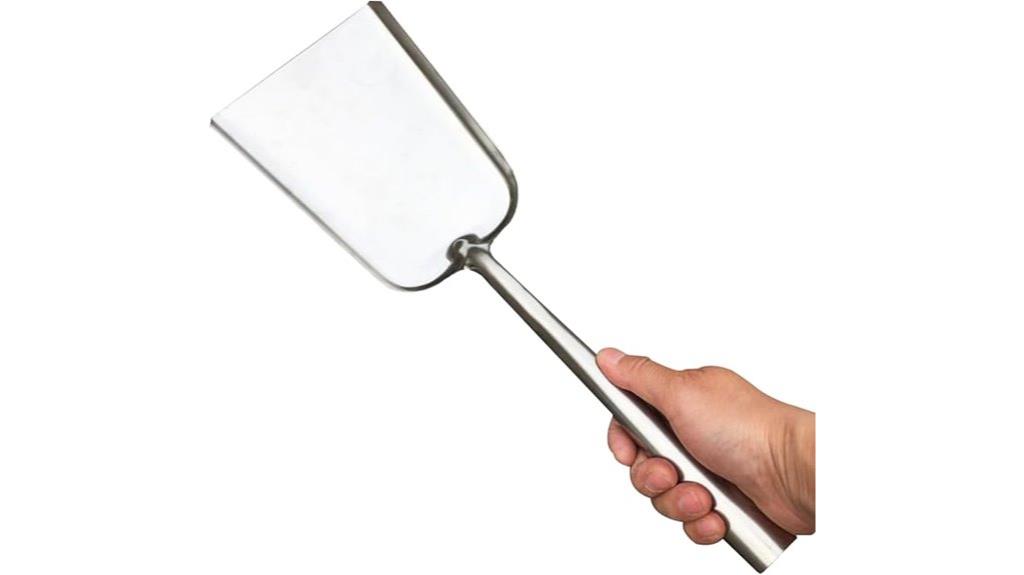 heavy duty stainless steel shovel