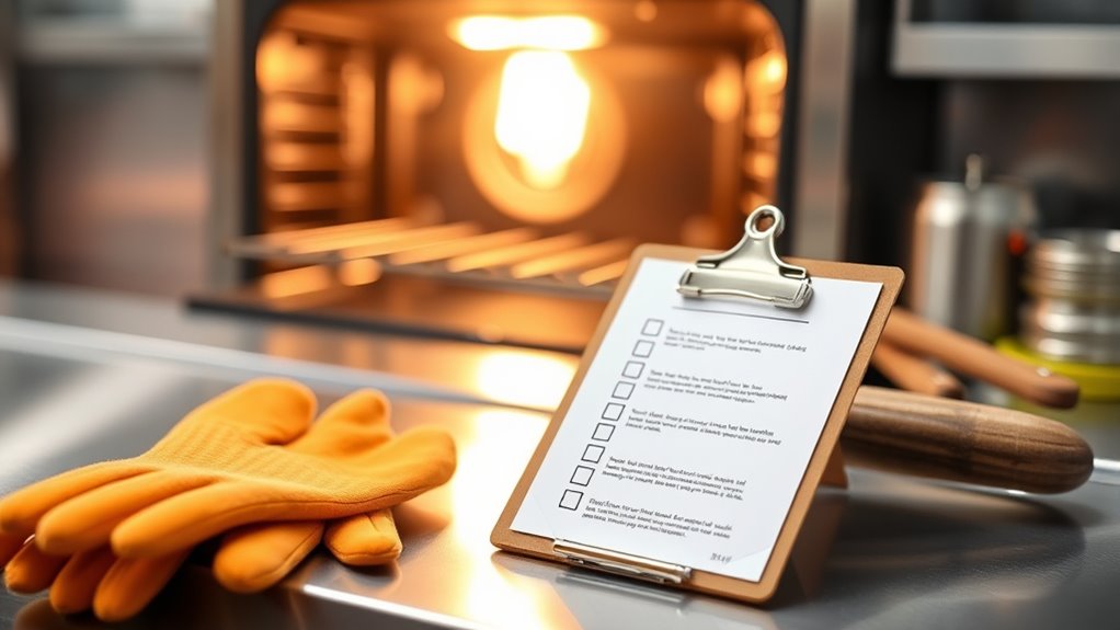 hot oven burn safety