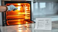 hot oven burn safety tips