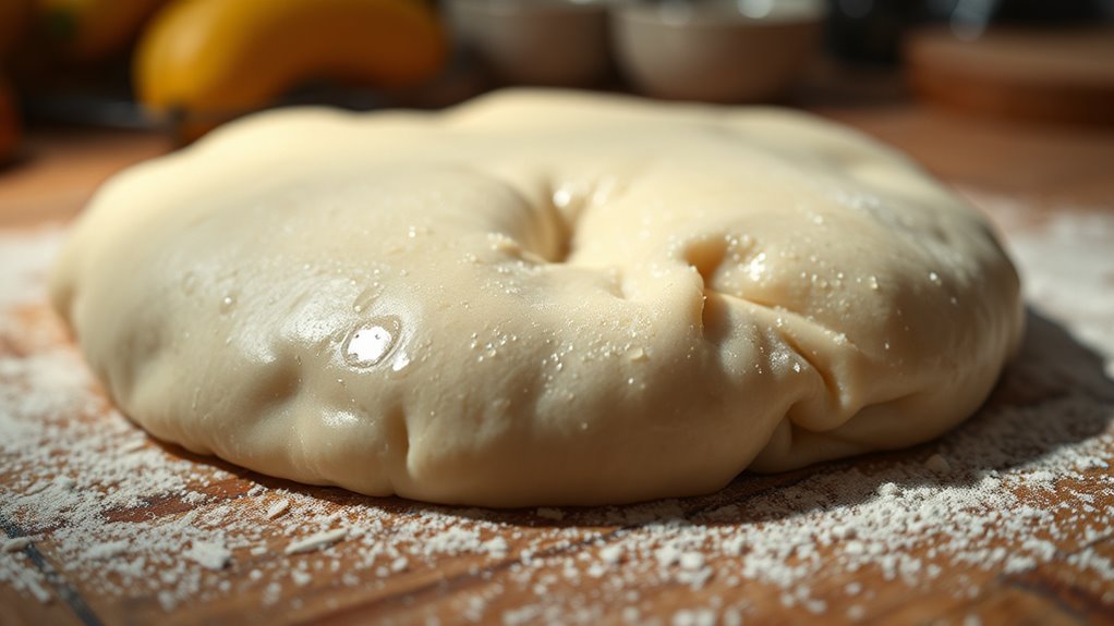 humidity influences dough texture