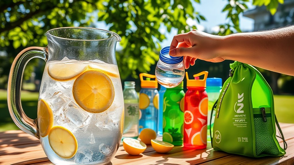 hydrate with water rich foods