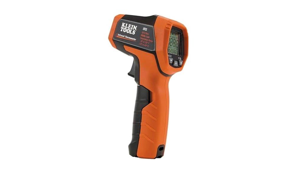infrared dual laser thermometer