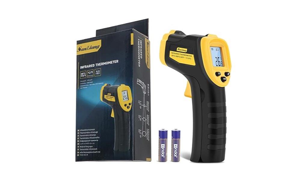 infrared laser temperature gun