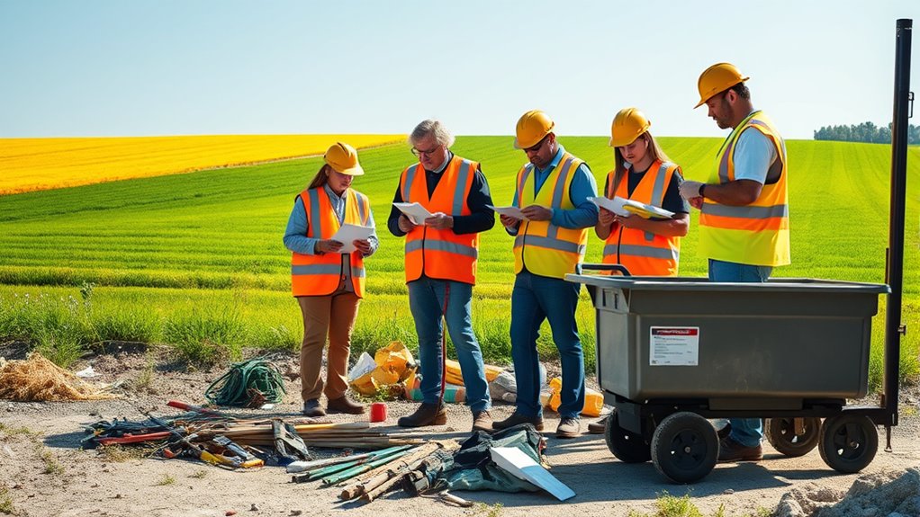 inspect clean dispose ensure